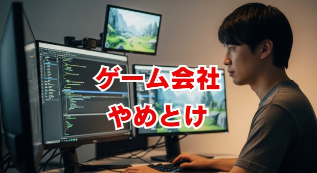 「ゲーム会社はやめとけ」は嘘？人手不足の今がチャンスな理由